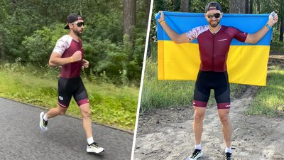 Подолав дистанцію Ironman: харківський триатлоніст зібрав 400 тис. грн для військових