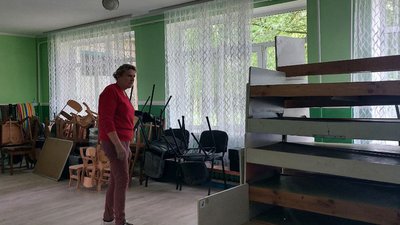 У Юнаківці на Сумщині військові РФ обстріляли дитсадок. ФОТО У Юнаківці на Сумщині військові РФ обстріляли дитсадок. ФОТО