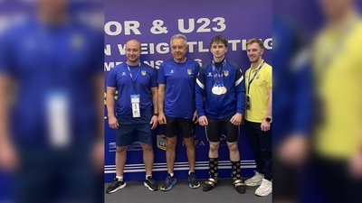 Три медалі здобув спортсмен з Чернігівщини на чемпіонаті Європи з важкої атлетики