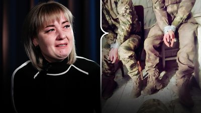 Дружина полоненого військового Ольга Пірог їздить на акції у Туреччину