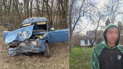На Хмельниччині молодик викрав авто у родича та розбив його - поліція