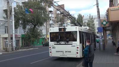 У Бахмуті відкрили новий тролейбусний маршрут