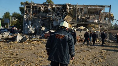 Очевидці про атаку Запоріжжя безпілотниками 27 вересня