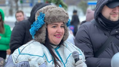 новорічні свята, свято, казкові герої, вітання, мікрорайон, діти
