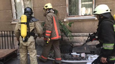 У центрі Одеси зайнявся підвал житлового будинку