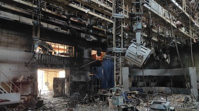 Міжнародний інститут преси засудив удар армії РФ по будівлі редакції Суспільного в Дніпрі
