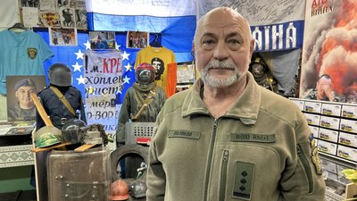 Володимир Поляков, директор музею АТО Володимир Поляков, директор музею АТО