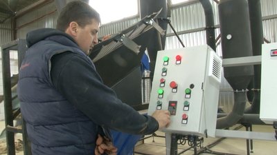 В Тальному виготовляють пелети В Тальному виготовляють пелети