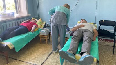 У Чигирині відбувся забір донорської крові для військових