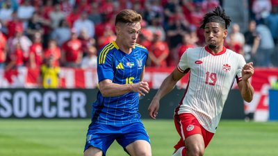 Віктор Циганков у складі збірної України з футболу