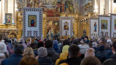 У Тернополі вірні УГКЦ відзначають храмовий празник У Тернополі вірні УГКЦ відзначають храмовий празник