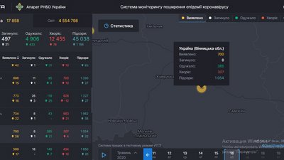 На Вінниччині за добу виявлено 26 випадків COVID-19