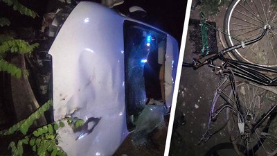 В Олександрійській громаді на Кіровоградщині водій насмерть збив велосипедиста