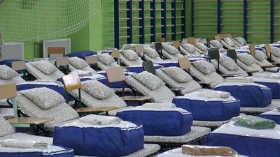 Як облаштований пункт незламності в одному з міст Донеччини Як облаштований пункт незламності в одному з міст Донеччини