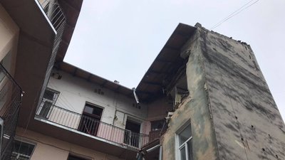 У львівському будинку, де стався вибух, ведуть протиаварійні роботи