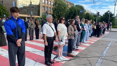 Хвилина мовчання у Черкасах