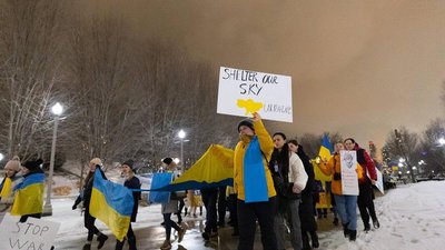 Діаспора проводить акції на підтримку України: вихідці з Тернопільщини долучаються до мітингів