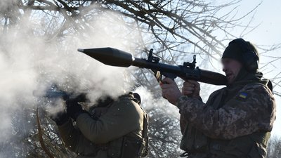 Тренування морпіхів 36 окремої бригади, 1 лютого 2024 року.