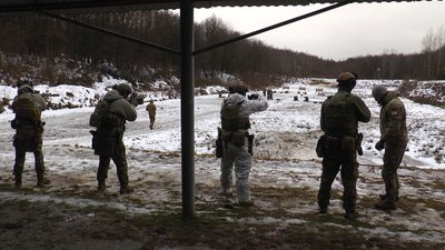 Тренування новобранців спецпідрозділу "Омега" Тренування новобранців спецпідрозділу "Омега"