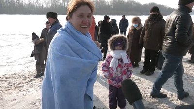 Як у Чернігові відзначили Водохреща Як у Чернігові відзначили Водохреща