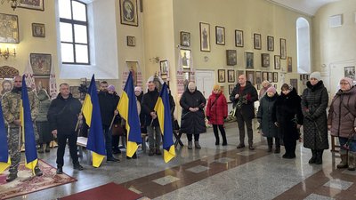 Прощання із Миколою Коркішком у Полтаві
