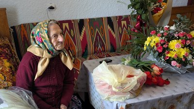 Ганна Олійник, ювілярка, 100 років, 24 квітня 2026, Тернопіль
