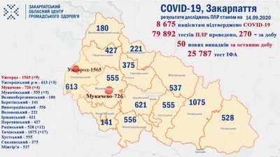 COVID-19 на Закарпатті COVID-19 на Закарпатті