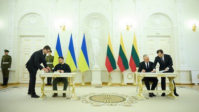 Зеленський та Науседа у Вільнюсі підписали спільну заяву: що відомо