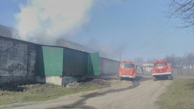 На Черкащині горів склад вугілля На Черкащині горів склад вугілля