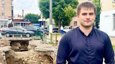 У Звягелі на Житомирщині на місці провалля збудують оглядовий майданчик У Звягелі на Житомирщині на місці провалля збудують оглядовий майданчик