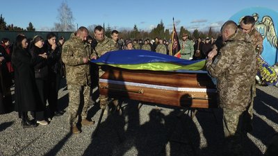 Похорон воїна-пластуна Захара Скляра Похорон воїна-пластуна Захара Скляра