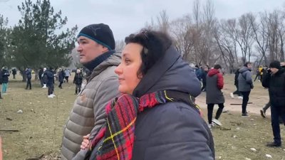 Ракетний удар по Дніпру: шо кажуть очевидці Ракетний удар по Дніпру: шо кажуть очевидці