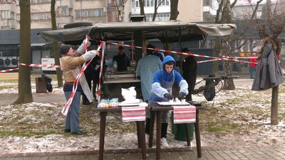 Як працює польова кухня в Івано-Франківську. Репортаж Як працює польова кухня в Івано-Франківську. Репортаж