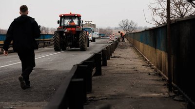 Міст у селі Маяки, який атакувла армія РФ 18 грудня