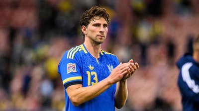 Ілля Забарний після матчу України проти Угорщини у Лізі націй
