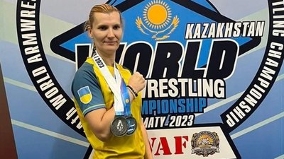 Анна Кушнір з Львівщини виборола дві медалі на Чемпіонаті світу з параармрестлінгу