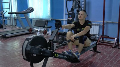 Доброволець Володимир Мусяк готується до Ігор Нескорених 2021