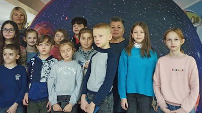 На Волині з'явився перший мобільний планетарій. Як він працюватиме