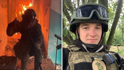 Нацгвардієць Богдан Скоблій обороняв Бахмут 39 днів, 2023 рік. Фото з архіву Богдана. Нацгвардієць Богдан Скоблій обороняв Бахмут 39 днів, 2023 рік. Фото з архіву Богдана.