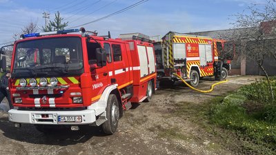 Не могла самостійно вибратись із задимленого приміщення: на Черкащині з пожежі врятували собаку Не могла самостійно вибратись із задимленого приміщення: на Черкащині з пожежі врятували собаку