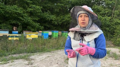 "У нас був вибір: речі або вулики" — як родина пасічників із Донеччини переїхала на Житомирщину та перевезла бджіл