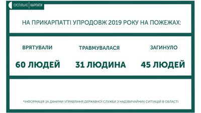 Минулого року на Прикарпатті під час пожеж загинуло 45 людей Минулого року на Прикарпатті під час пожеж загинуло 45 людей