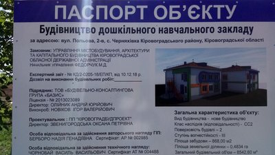 У будівельному паспорті вказано – площа дитсадка – більше восьмиста квадратних метрів