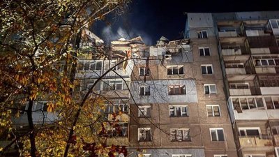 Вибух газу у багатоповерхівці в Алчевську Луганської області 13 жовтня 2025 року