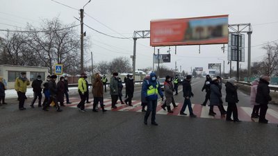 Дві траси на Харківщині вчергове перекривали через нові тарифи на газ
