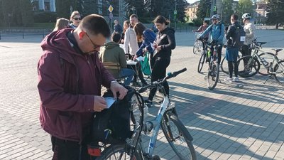 тернополянин Володимир Федак, велопробіг на підтримку ЗСУ
