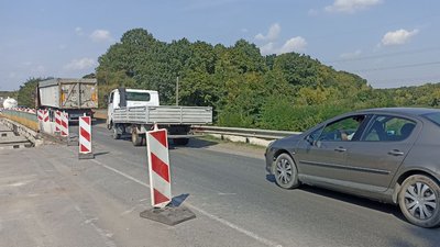 Поблизу Тернополя ускладнений рух Поблизу Тернополя ускладнений рух