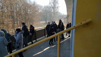 В Івано-Франківську на стадіоні "Рух" відкрили центр вакцинації проти COVID-19