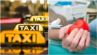 Безкоштовне #таксідлядонора можна замовити в Запоріжжі