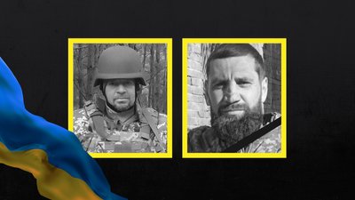 Військові ЗСУ Анатолій Акуленко та Руслан Кальпета, з якими попрощалися на Чернігівщині